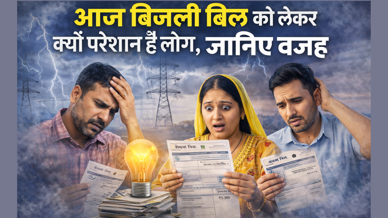 आज बिजली बिल को लेकर क्यों परेशान हैं लोग